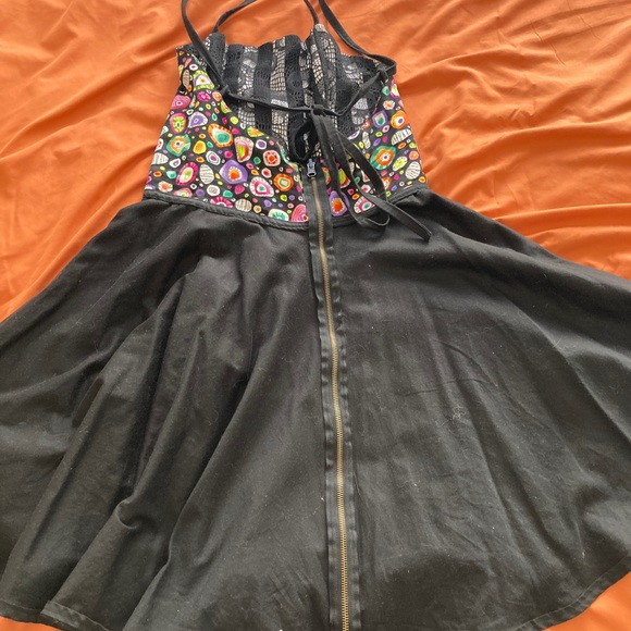 Reversible halter top cotton dress - Picture 6 of 6